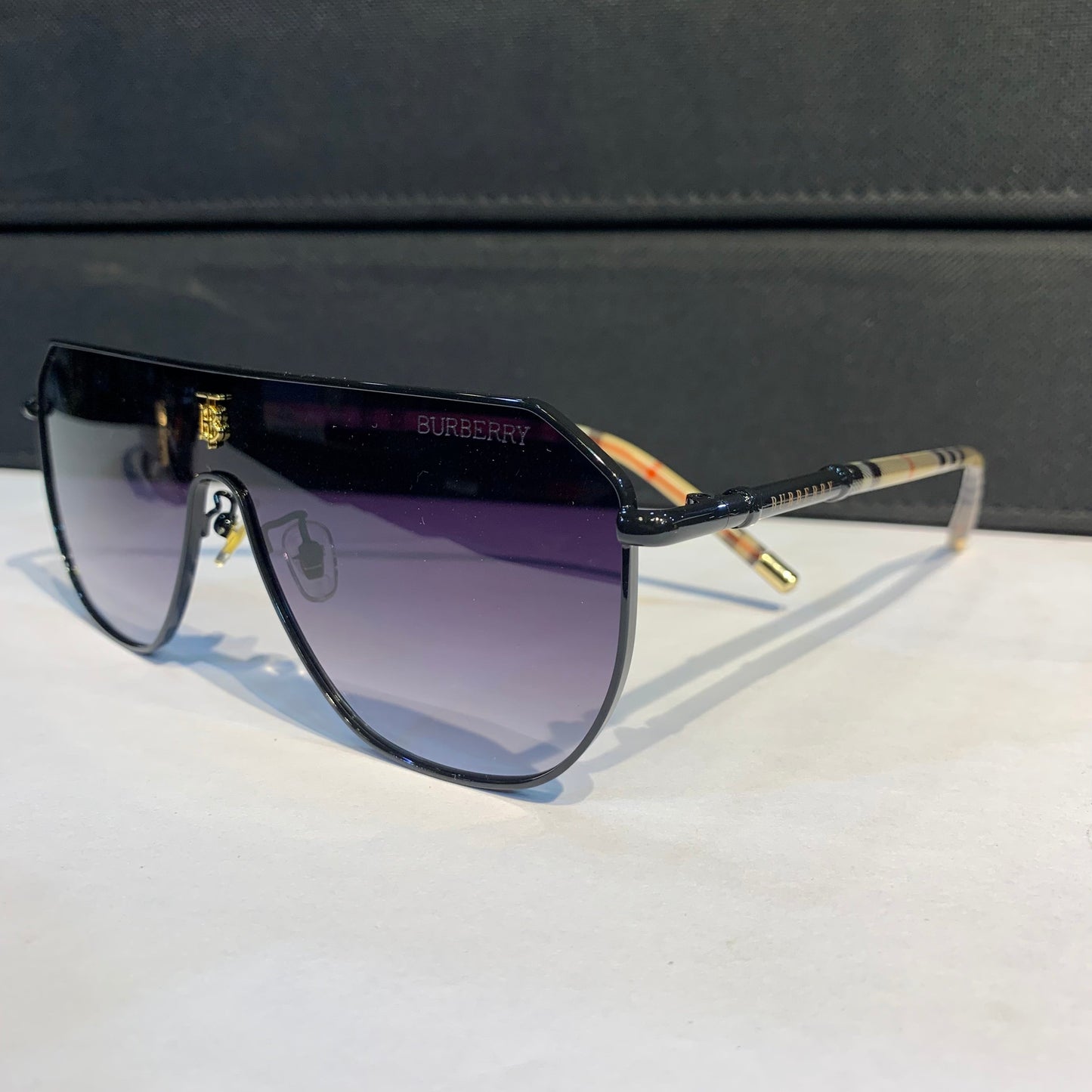 Rub Black Frame Black Shade Unisex Sunglass 23068 60 14 142
