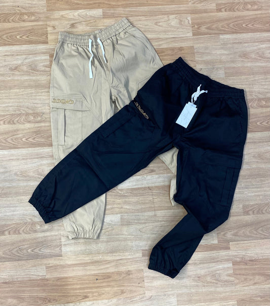 DDAMD Khaki Colour With Four Pocket Premium Quality Korean Jogger 8877