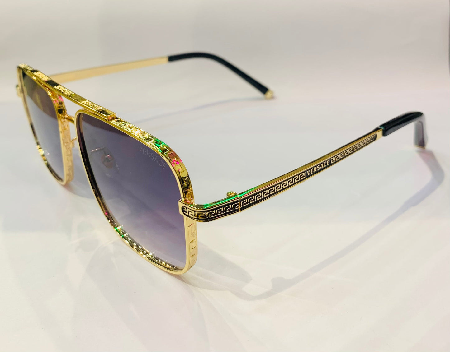 REV Gold Frame Black Shade sunglass TJ72331 58 15-143