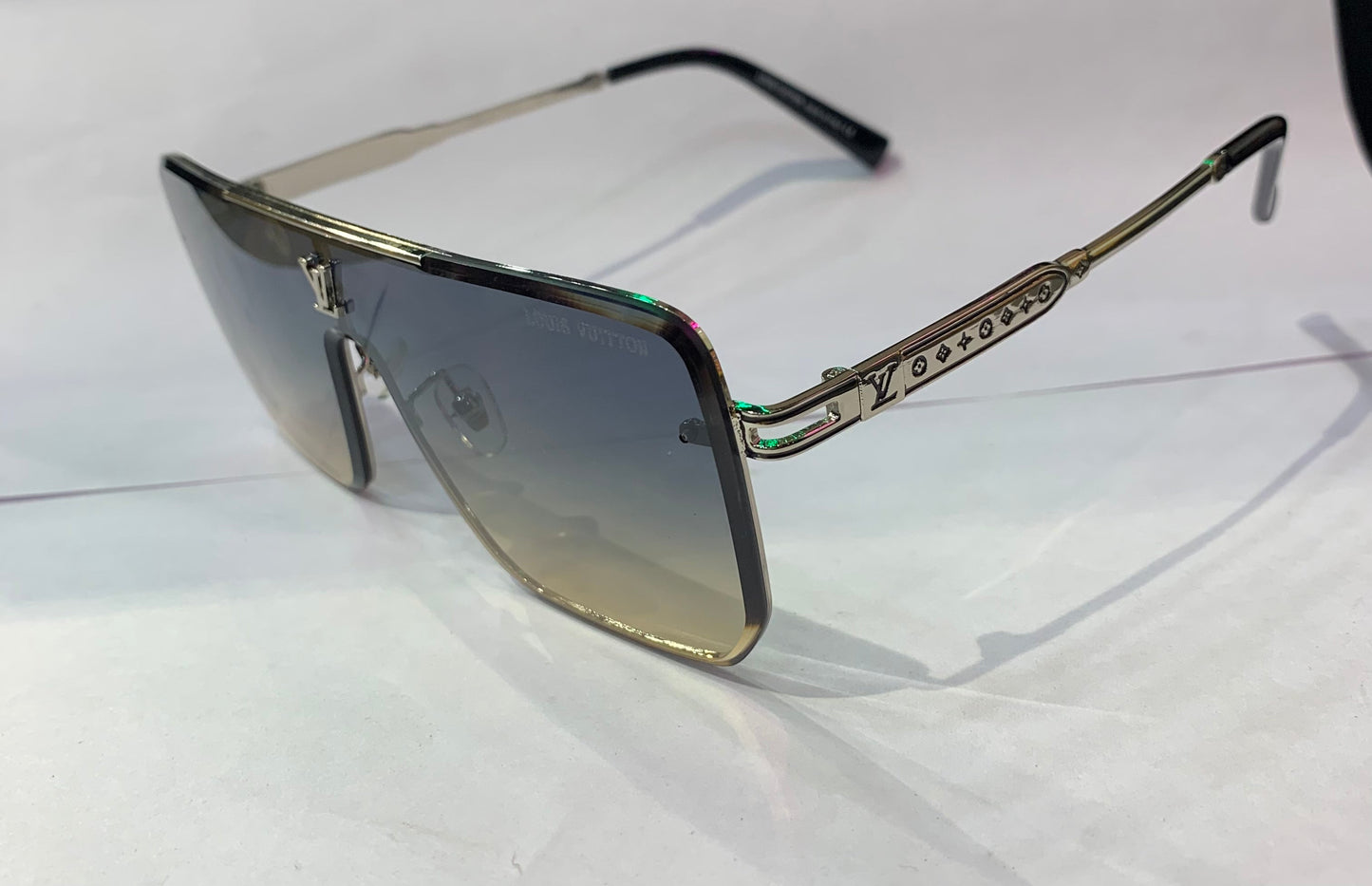 UOL LOU Silver Frame Multi Shade Unisex Sunglass 22297 60 14 140