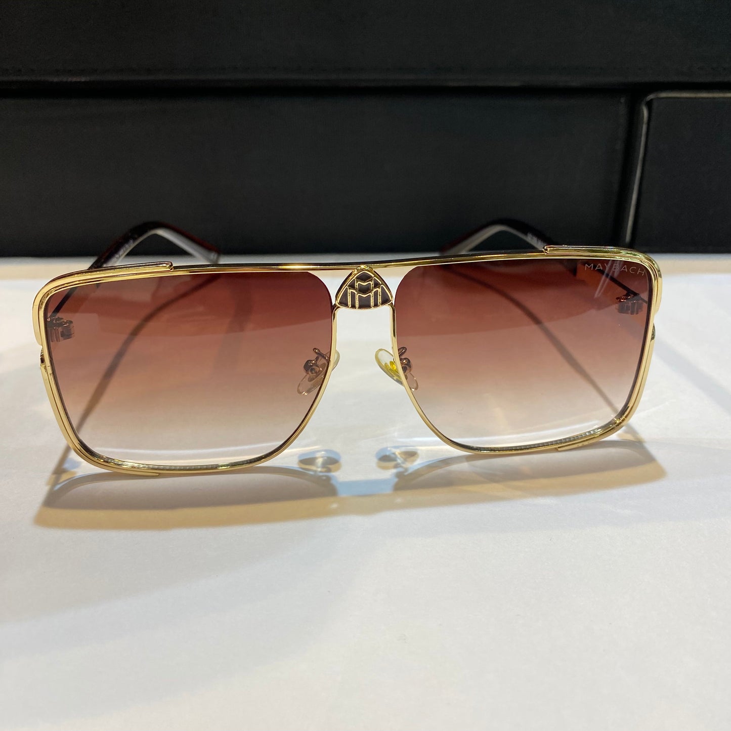Yam Gold Frame Brown Shade Unisex Sunglass GZ1295 56 18 140