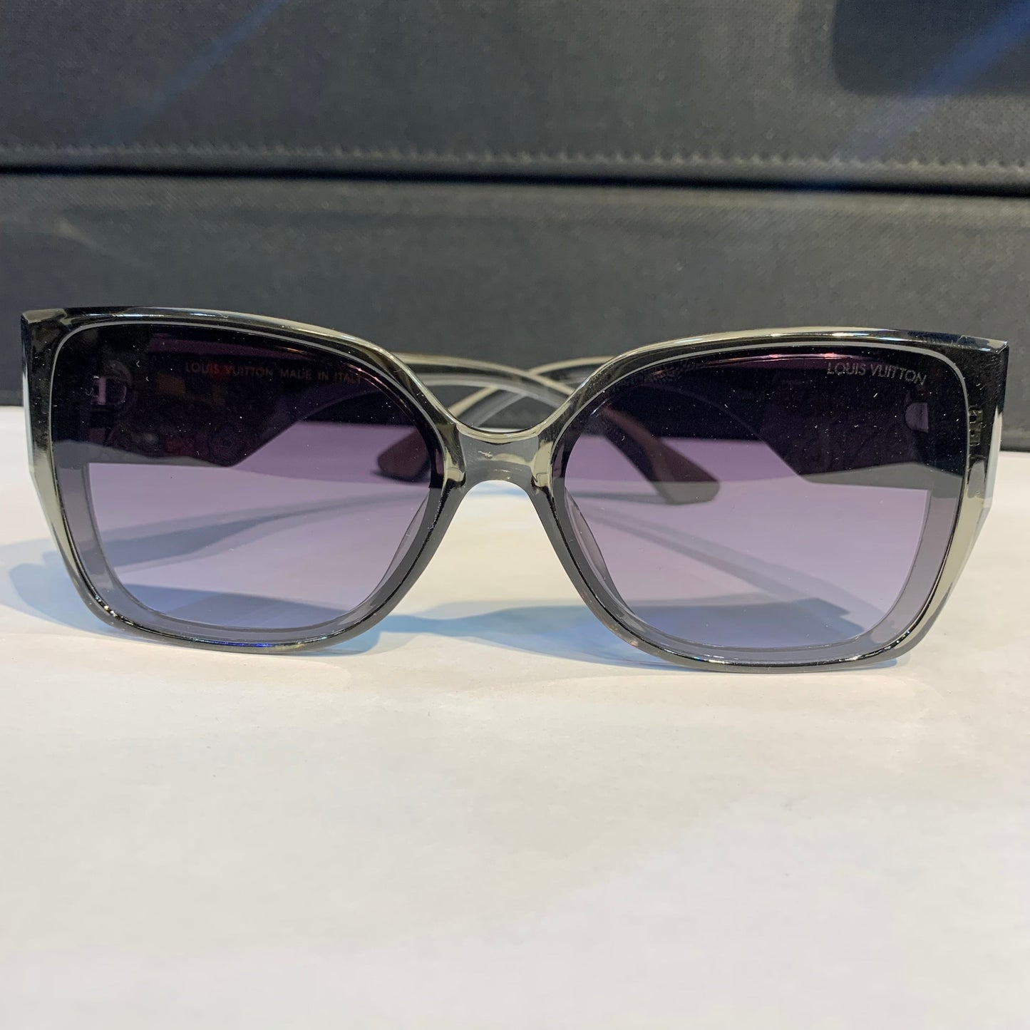 Uol Black Transi Frame Black Shade Unisex Sunglass PC5518 58 15 140 C6