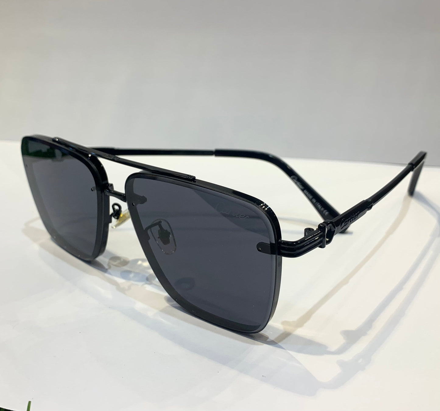 RAC Black Frame Black Shade Unisex Sunglass 22391 58 13 138