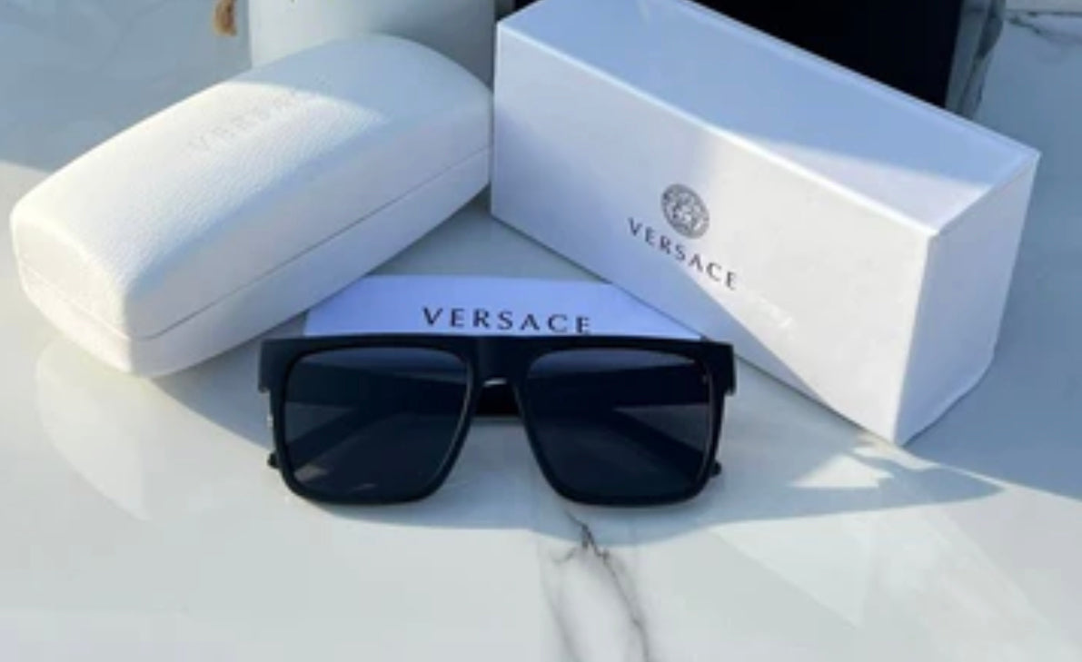 REV Black Frame Black Shade Sunglass 1101 57 18 144