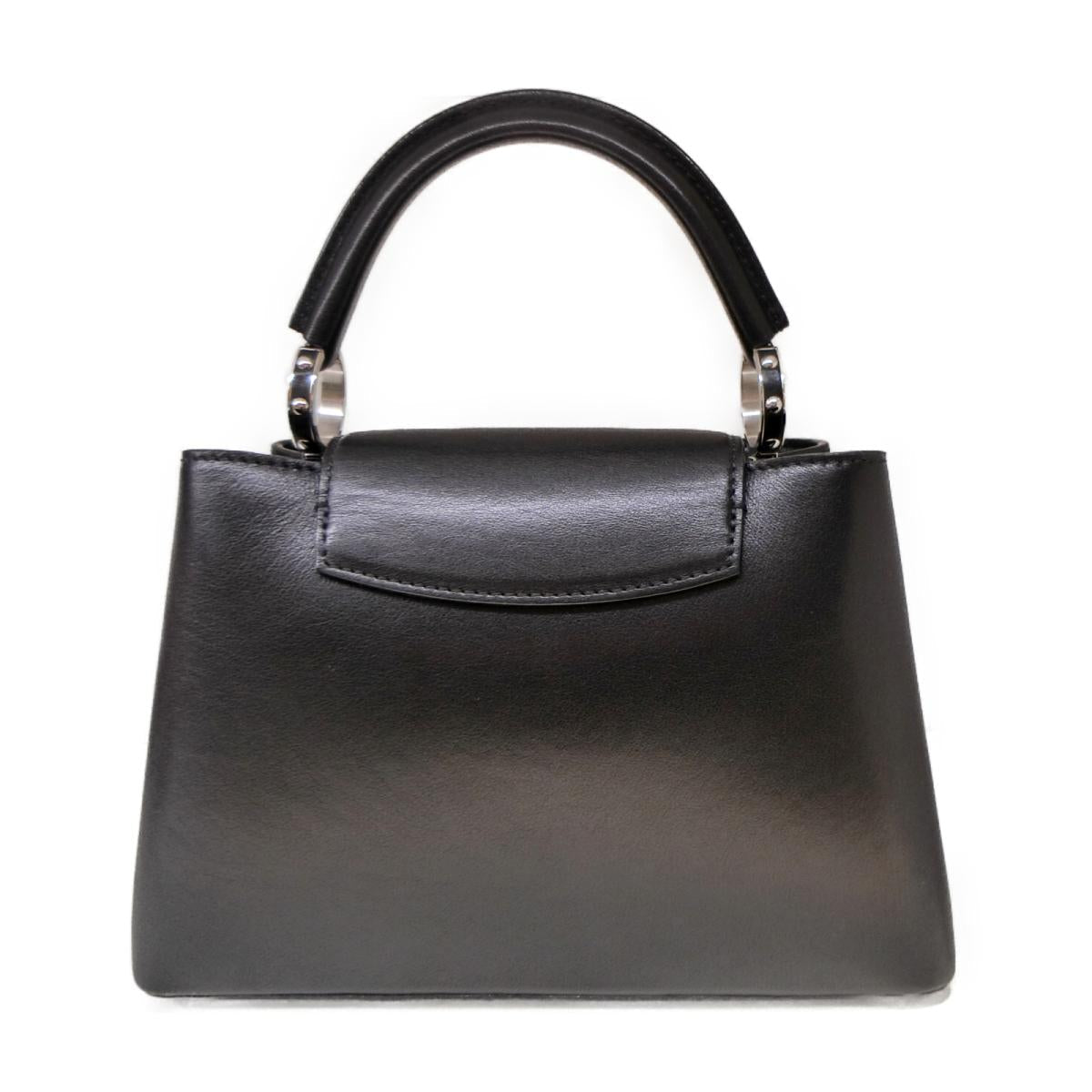 VL UOL Black Colour Skyline Design Handbag Shoulder Bag Ladies Bag 94740