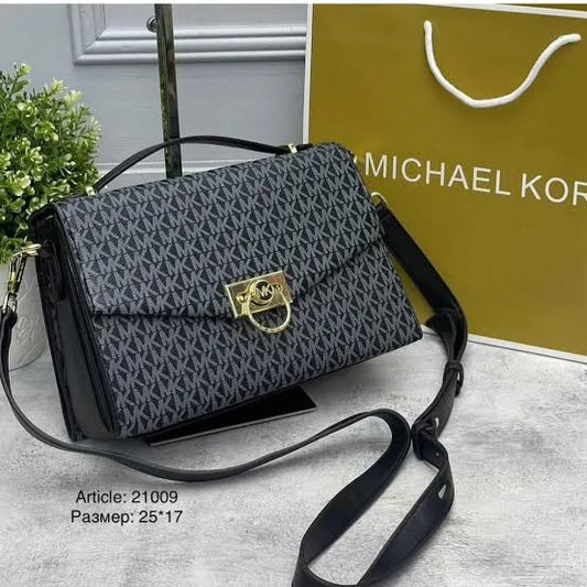 AOC Multiple Colour With Premium Quality Monogram Design Ladies Side Bag 21009