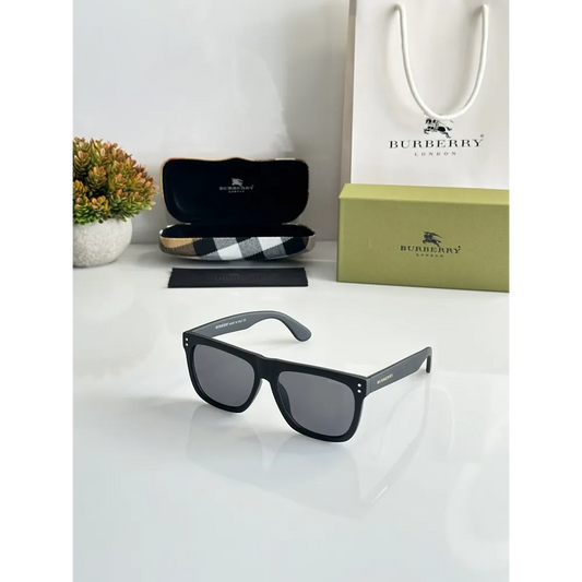 RUB Black Matte Frame Black Shade Sunglass 88084 52 16-142