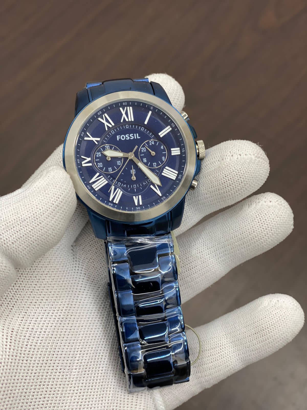 SOF Blue Chain Silver Ring Blue Dial Men’s Watch 901658