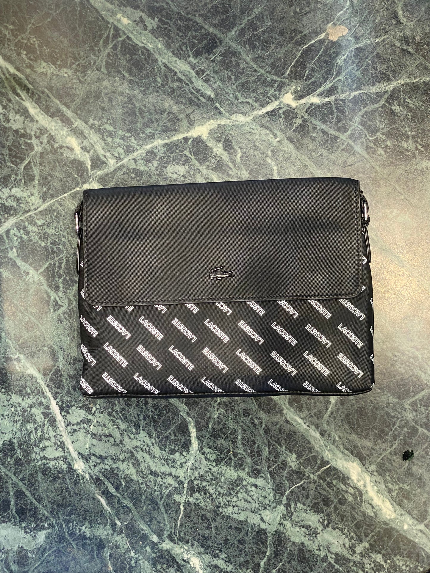 Cal Lac Black Unisex Side Messenger Bag 987228