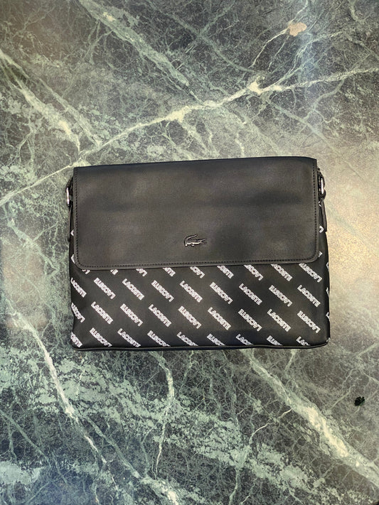 Cal Lac Black Unisex Side Messenger Bag 987228