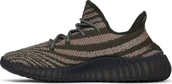 Dark Grey Orange Black Sole Static Sports Running Shoes 350 HQ7045