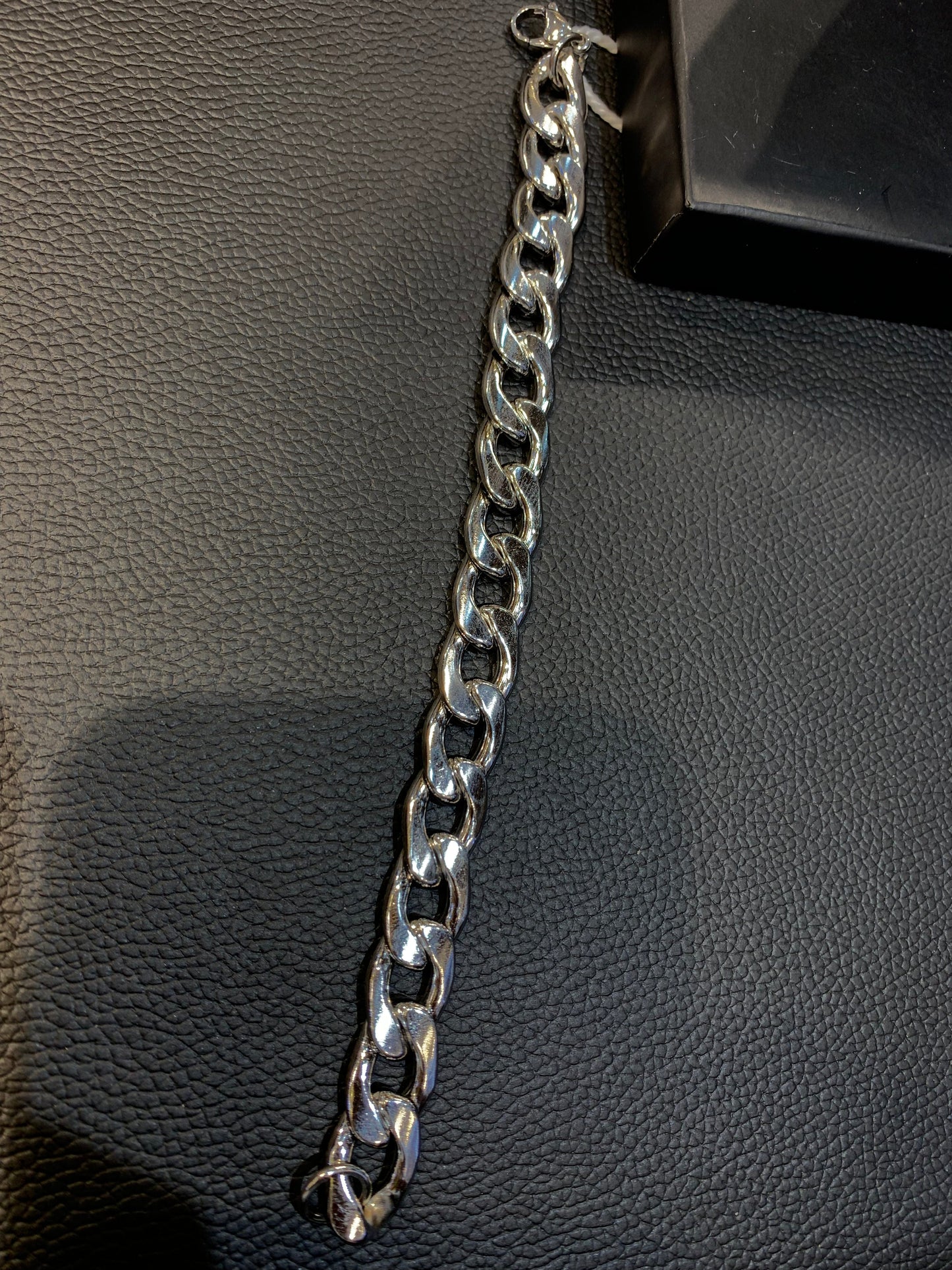 Silver Colour Unisex Chain Bracelet 987036