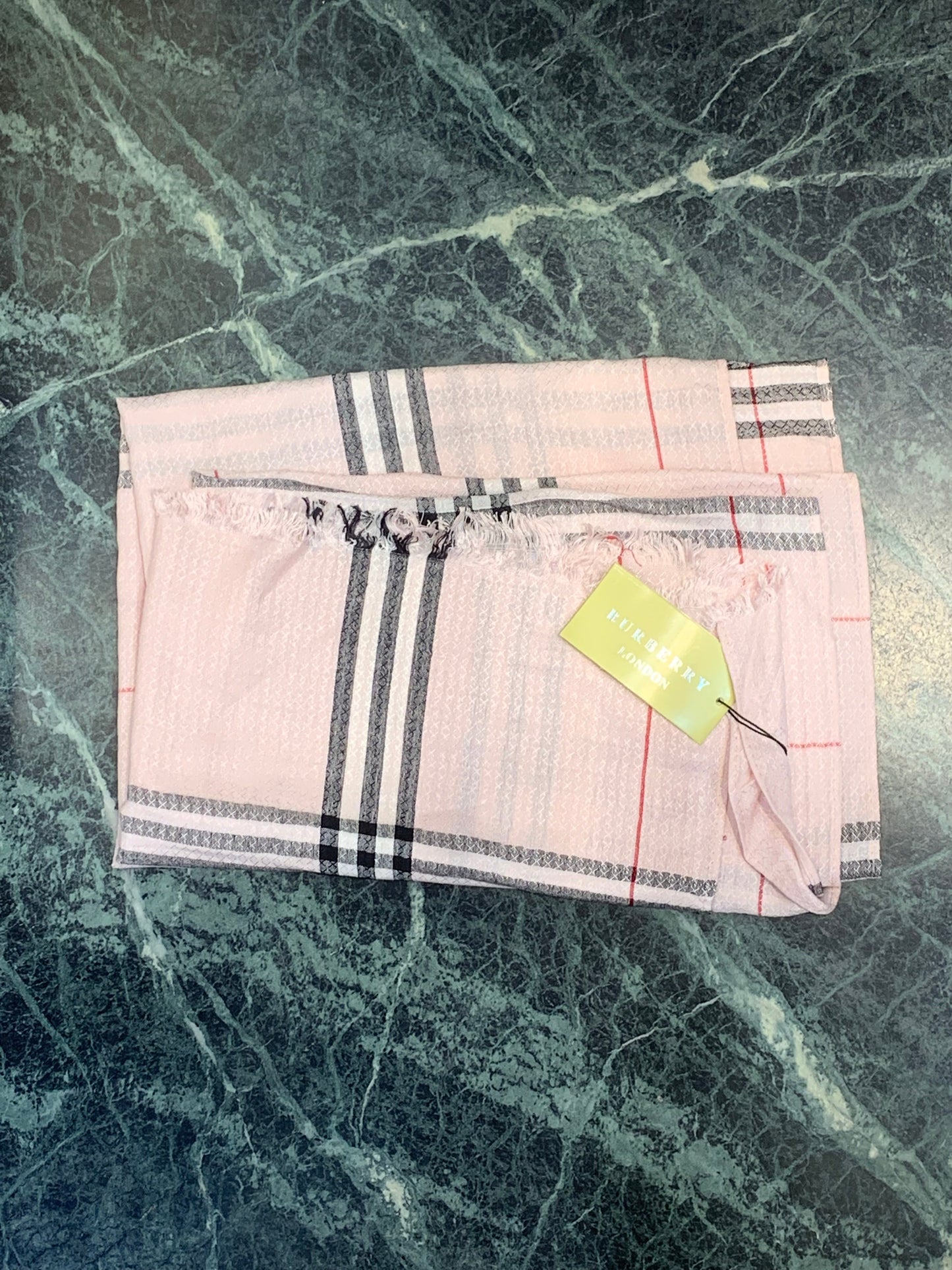Rub Bur Light Pink Colour Unisex Stole 987179