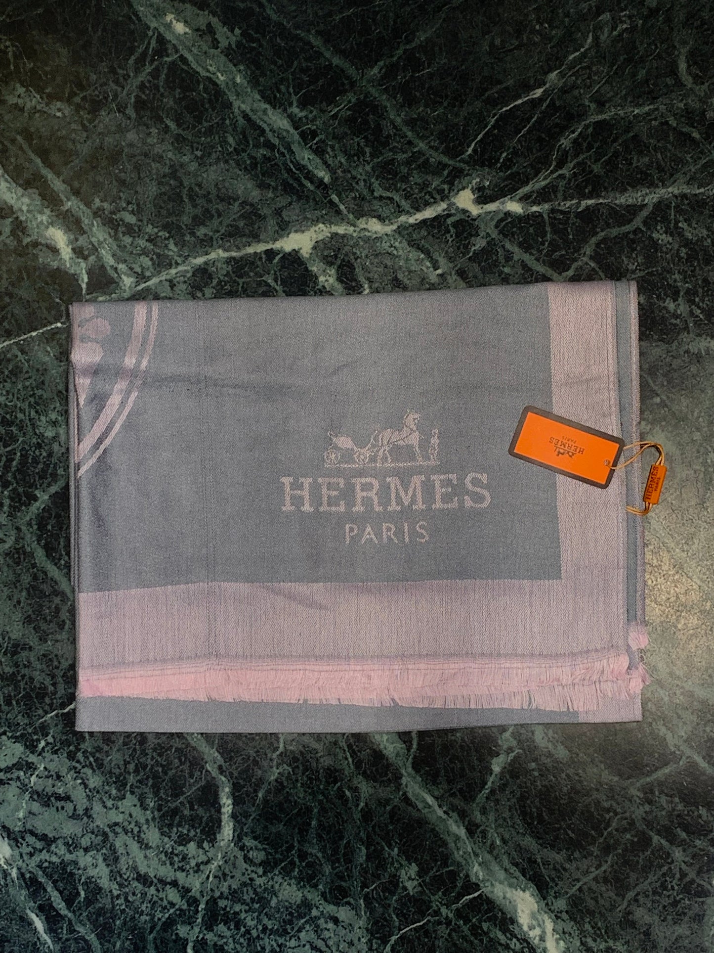 Reh Her Light Grey Pink Colour Unisex Stole 987181