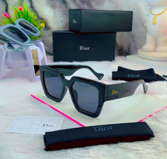 Oid Black Frame Black Shade Unisex Sunglasses