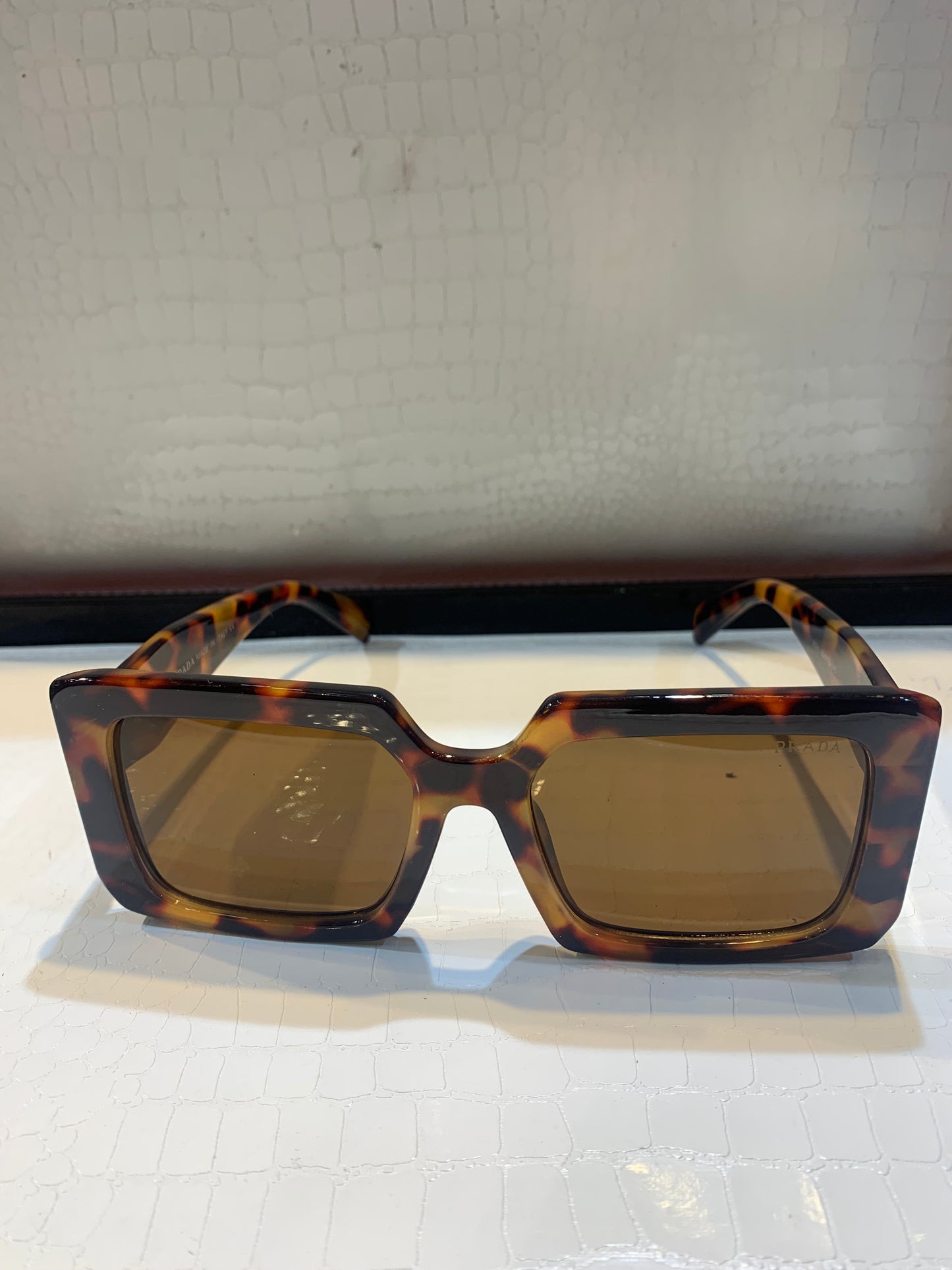 ARP PRA Leopard Frame Orange Shade Unisex Sunglass 8681 53 18 145