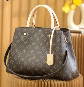 Uol Brown Colour Ladies Hand Bag 999906