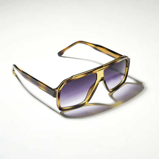 CUG Brown Frame Blue Shade Unisex Sunglass 97009 58 17-150 C8