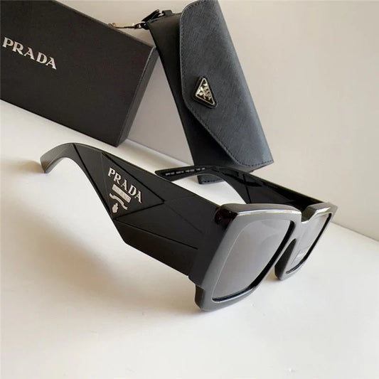 ARP Black Frame Black Shade Unisex Sunglass 6105 53 19-144