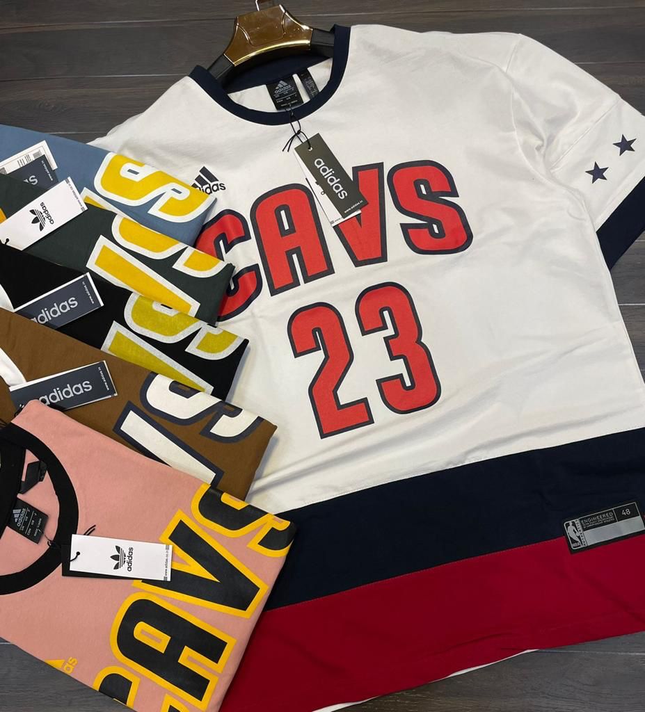 Peach Cavs Ida Print T - Shirts