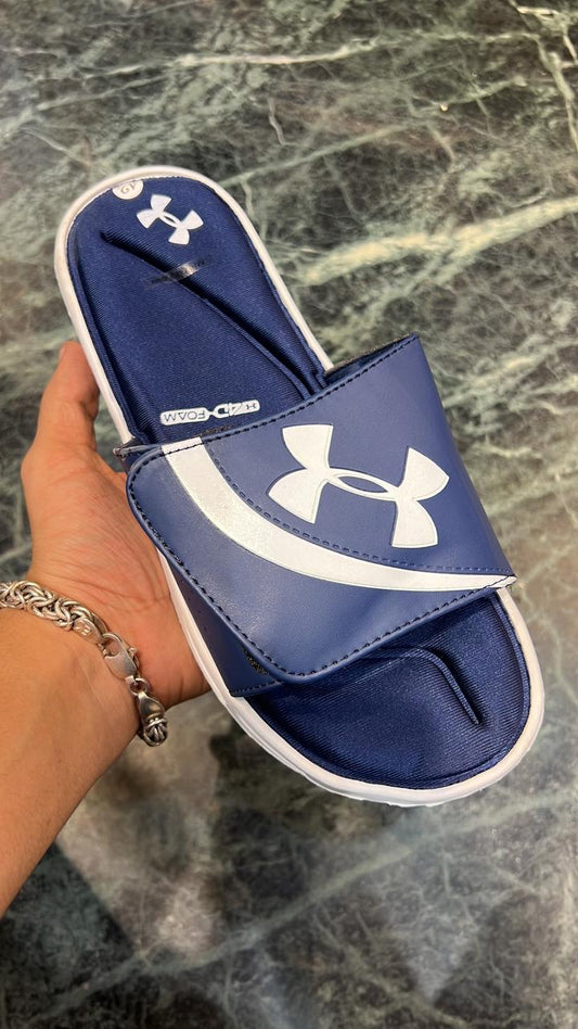 Blue Colour Valcro Slipper Und Dnu 4D Form Heavy Quality