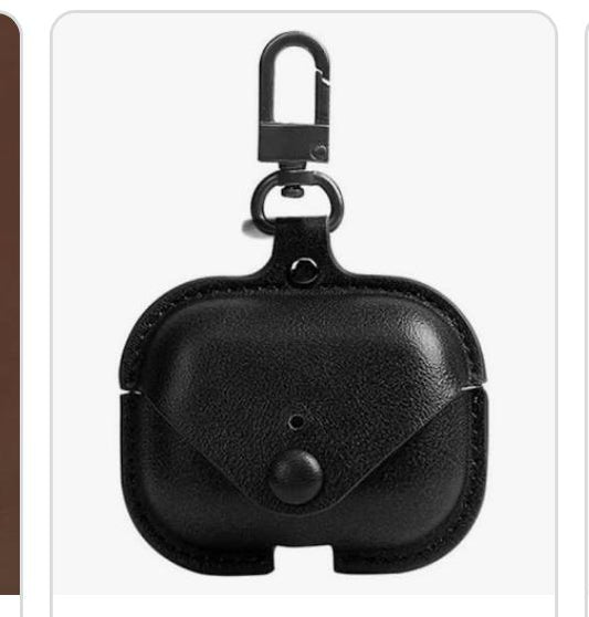 Unique Design For Airpods PRO Leather Protective Case