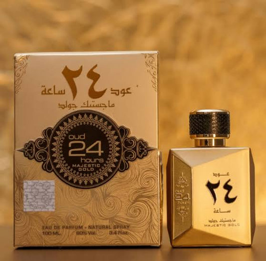 Ard Al Zaafaran Oud 24 Hours Majestic Gold 100ml EDP for Men & Women