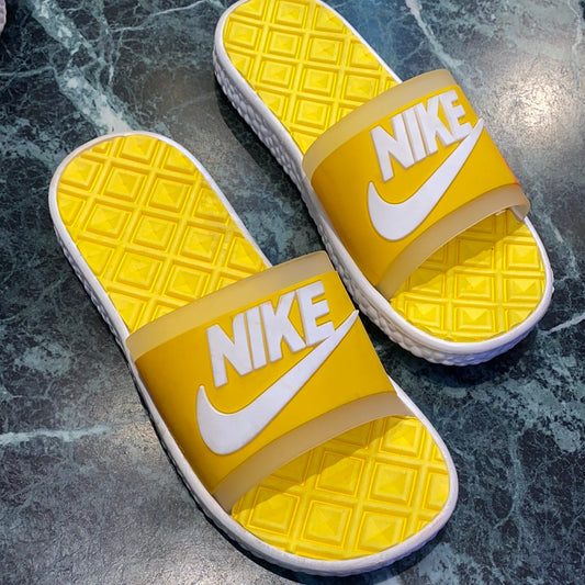 Yellow White Slipper (15128)