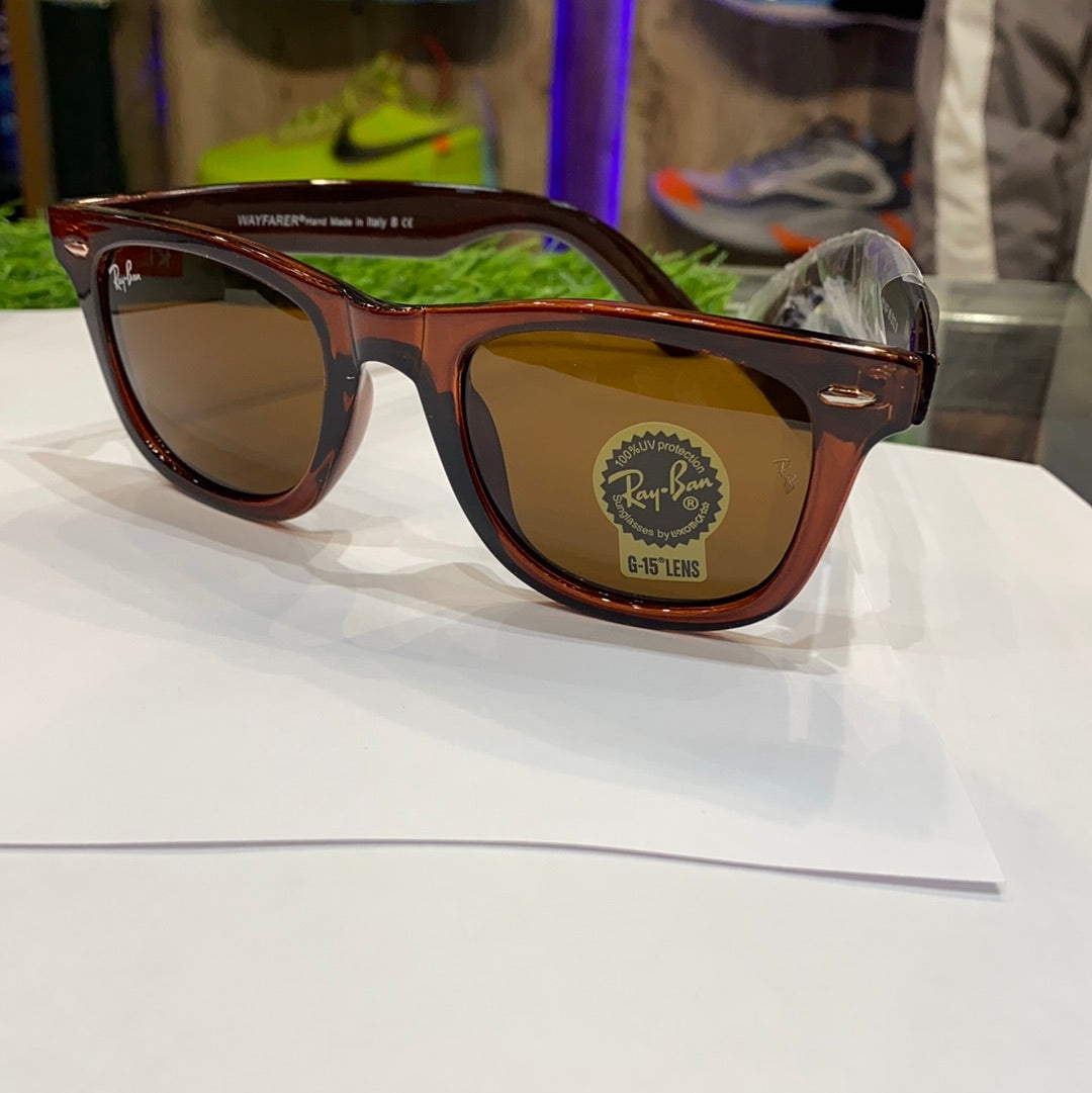 Glossy Brown Shades Sunglass 2145