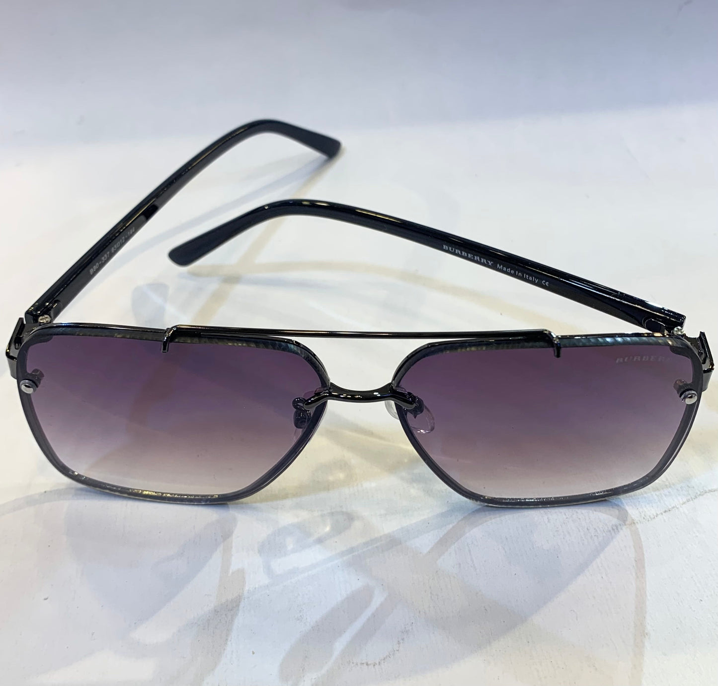RUB Black Frame Purple Shade Sunglasses B80-337 63 12-144