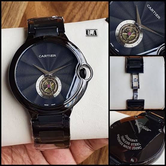 Rac Black Chain Black Dial Man Watch