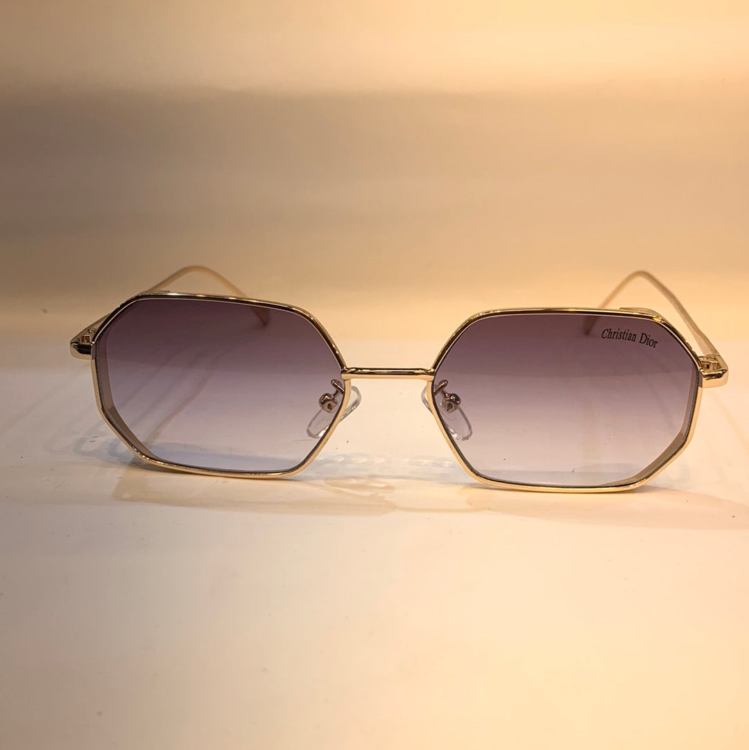OID Copper Frame Purple Shade Unisex Sunglasses B80 609 55 17 144