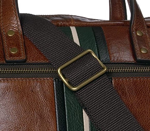 Fos Genuine Leather Laptop Bag