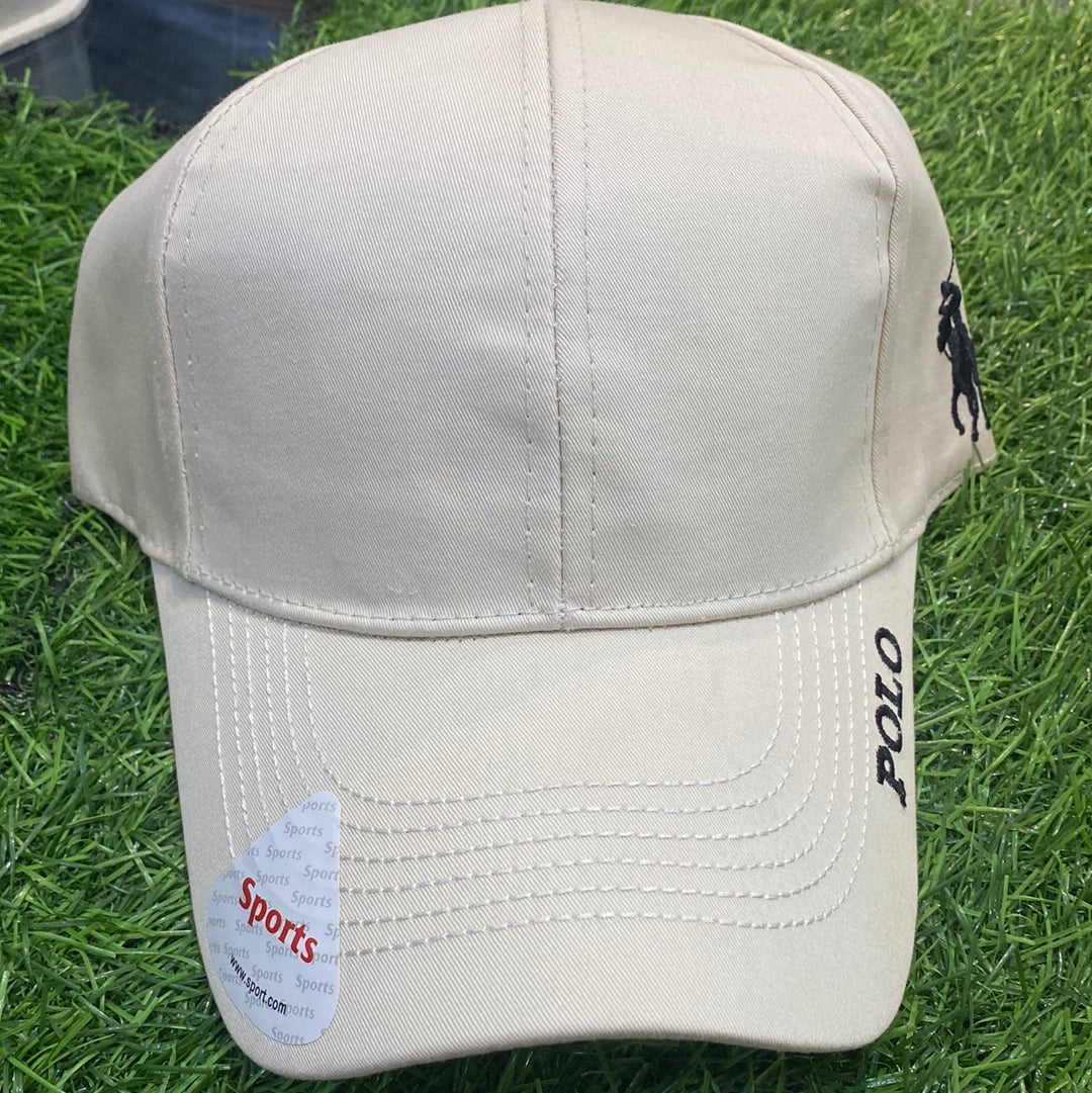 Cream Colour Pol Lop  Cap
