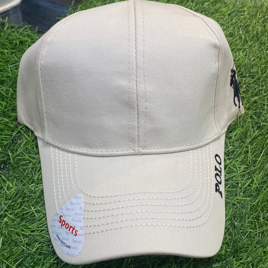 Cream Colour Pol Lop  Cap