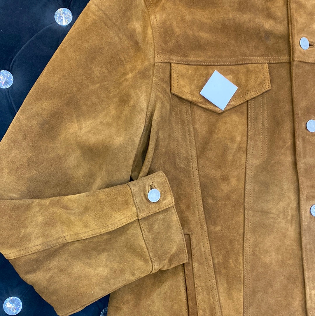 CUL Luc Khaki Colour Genuine Leather Branded Heavy Quality Men’s Jacket