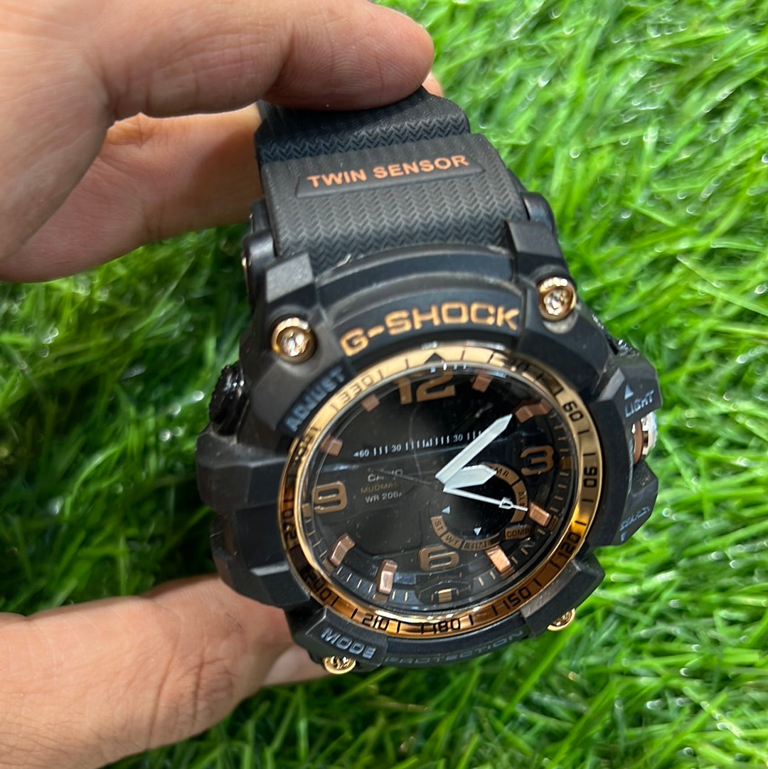 HSG Black Copper Water Resistant Sports Watch with Original Box 500509