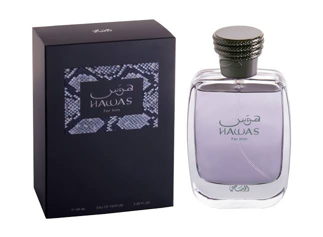 Rasasi HAWAS For Him e 100 ml EAU DE PARFUM 3.33 FL. OZ
