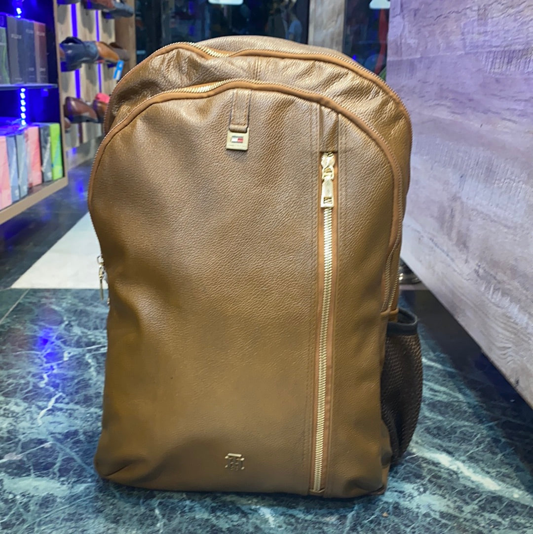 Genuine Leather Backpack Bag for Unisex