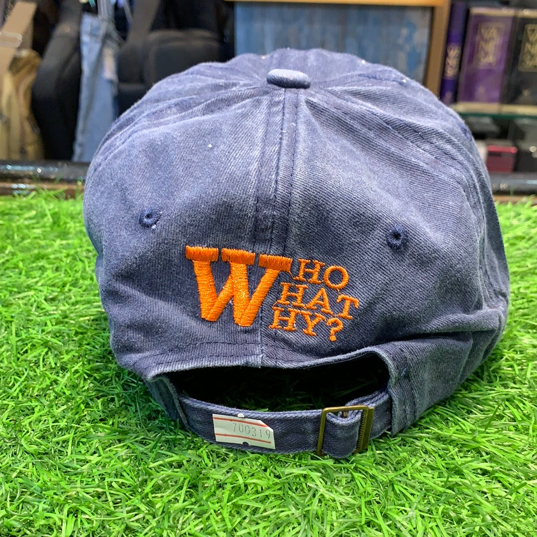 W Blue Orange Cap