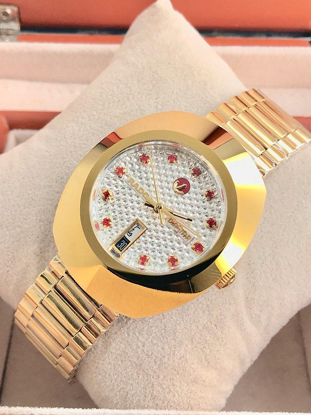 Dar Gold Chain Gold Dial Men Watch 401207