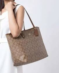 Aoc Monogram Design Premium Quality Tote Ladies Bag 55398