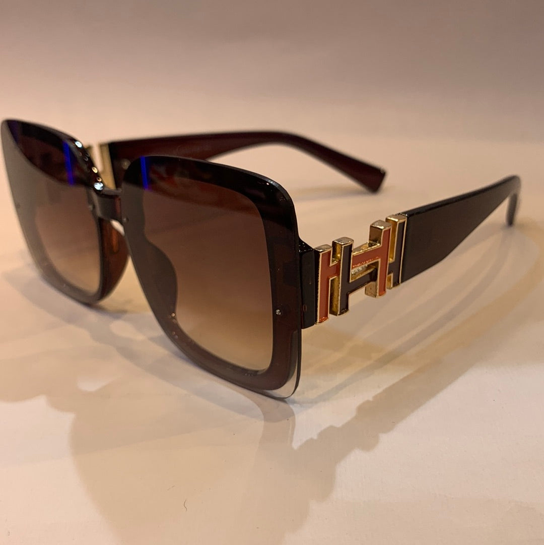 REH Brown Frame Brown Shade Sunglass A70025 65 14-148