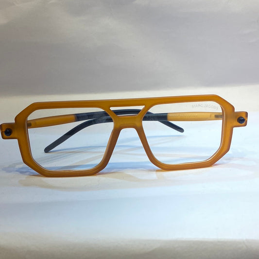 RAM Orange Black Frame White Shade Unisex Branded Sunglasses 86582 5818-140