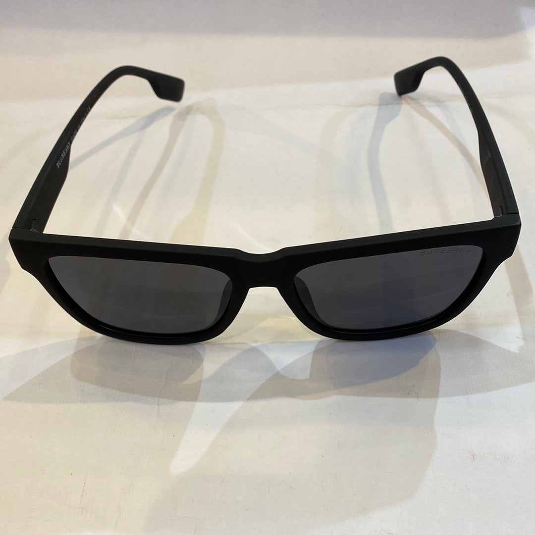 RUB Matte Black Frame Black Shade Unisex Sunglasses B4293S 56 17 145
