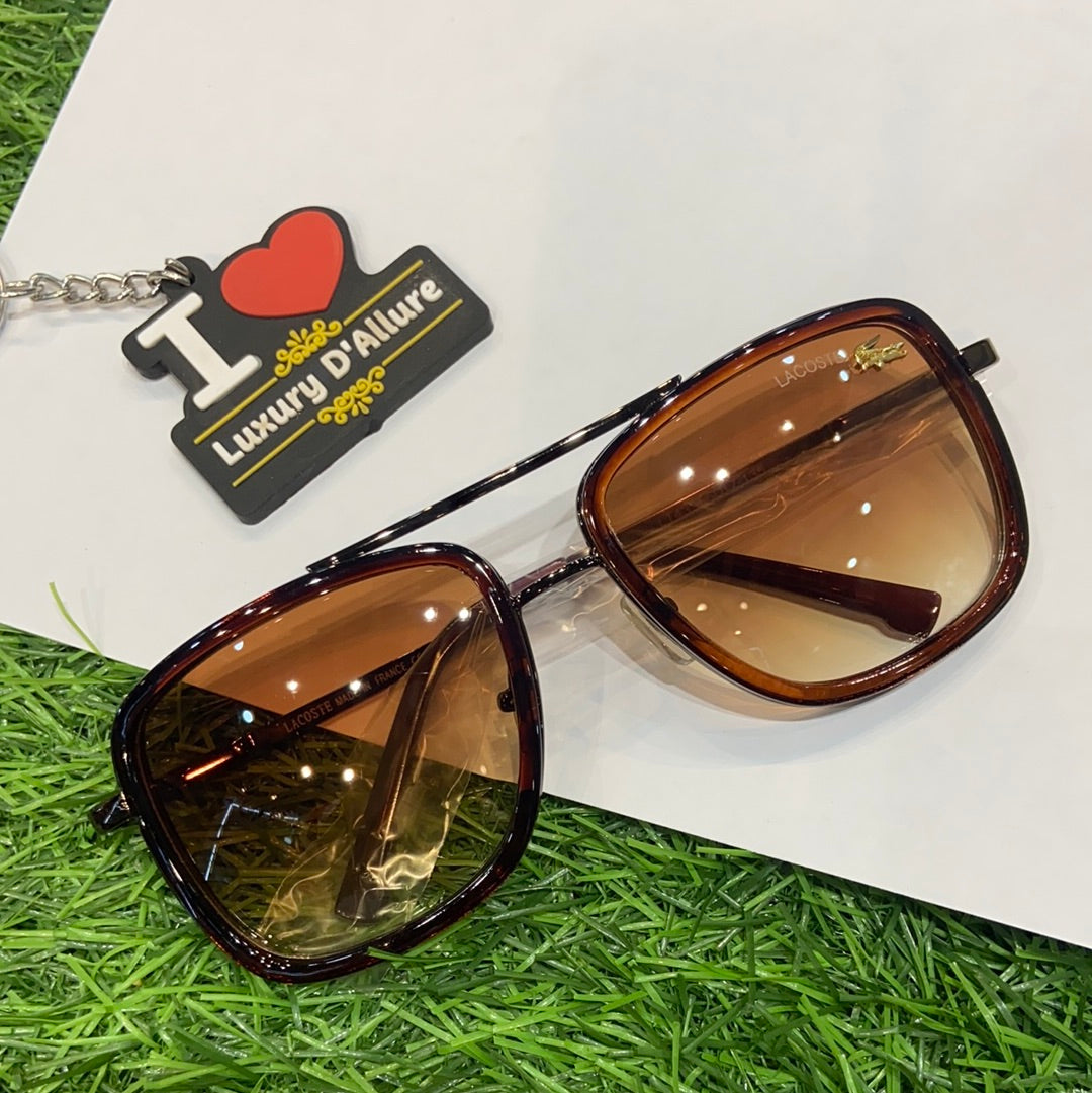 Cal brown frame brown shade Sunglasses Model L143 56 17-135
