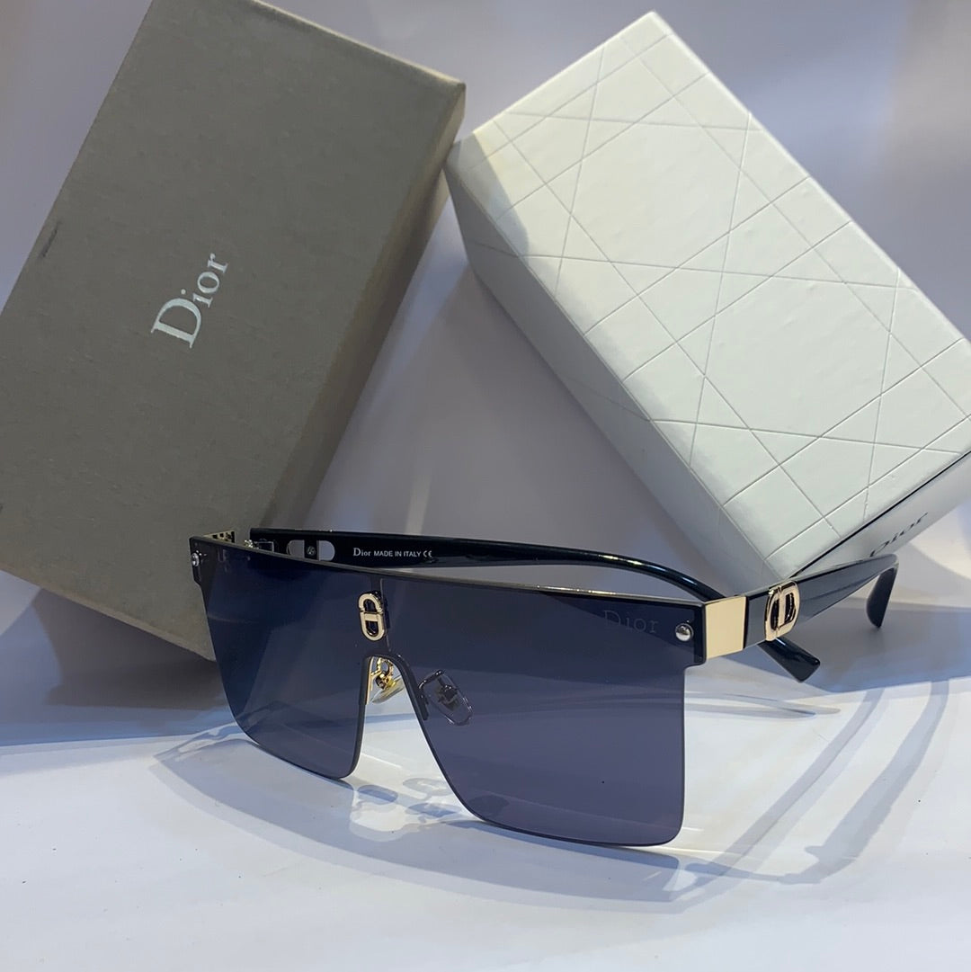 Dio oid black Frame black Shade Unisex Sunglass 10468 142 0 145