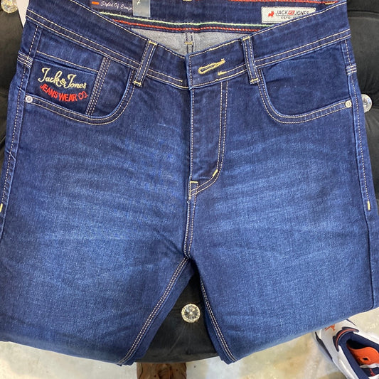 Jack JJ  Vintage Blue Denim Slim Fit jeans Branded Designers Men’s Jeans 110306