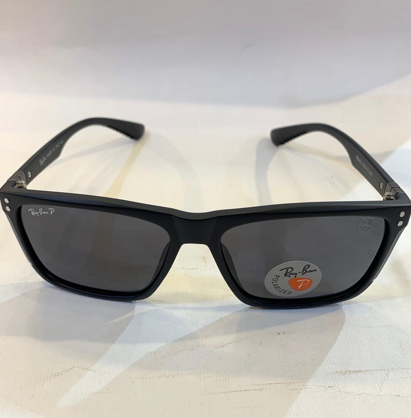 YAR RB Matte Black Frame Black Shade Sunglasses RB4612 56 17-145