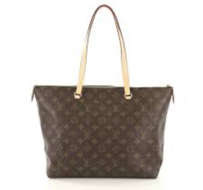 Uol Brown Monogram Print Tote Bag 4442